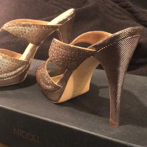 NICOLI-LUXURY CRYSTAL EMBELLISHED SHOES - Picture 4 of 8